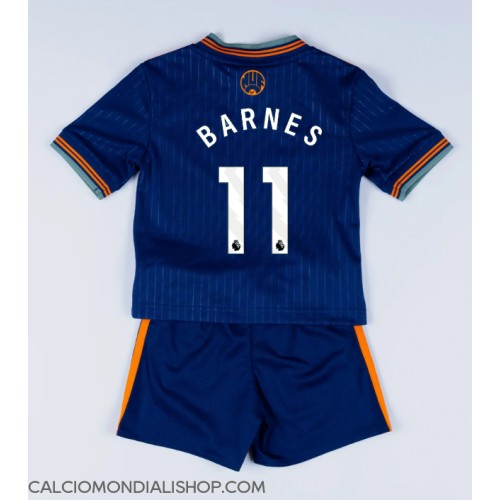 Maglie da calcio Newcastle United Harvey Barnes #11 Terza Maglia Bambino 2025-26 Manica Corta (+ Pantaloni corti)
